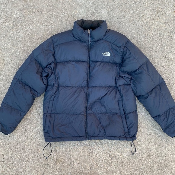 The North Face Black Puffer Down Jacket 550 Size XL - Picture 1 of 5